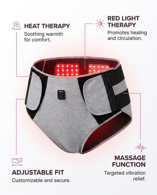 Lyveli Relief Wrap — Heat & Red Light Therapy