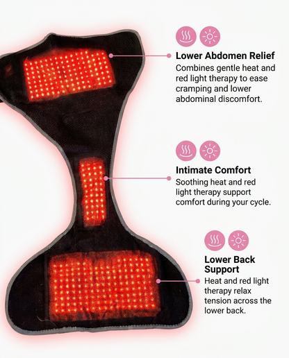 Lyveli Relief Wrap — Heat & Red Light Therapy